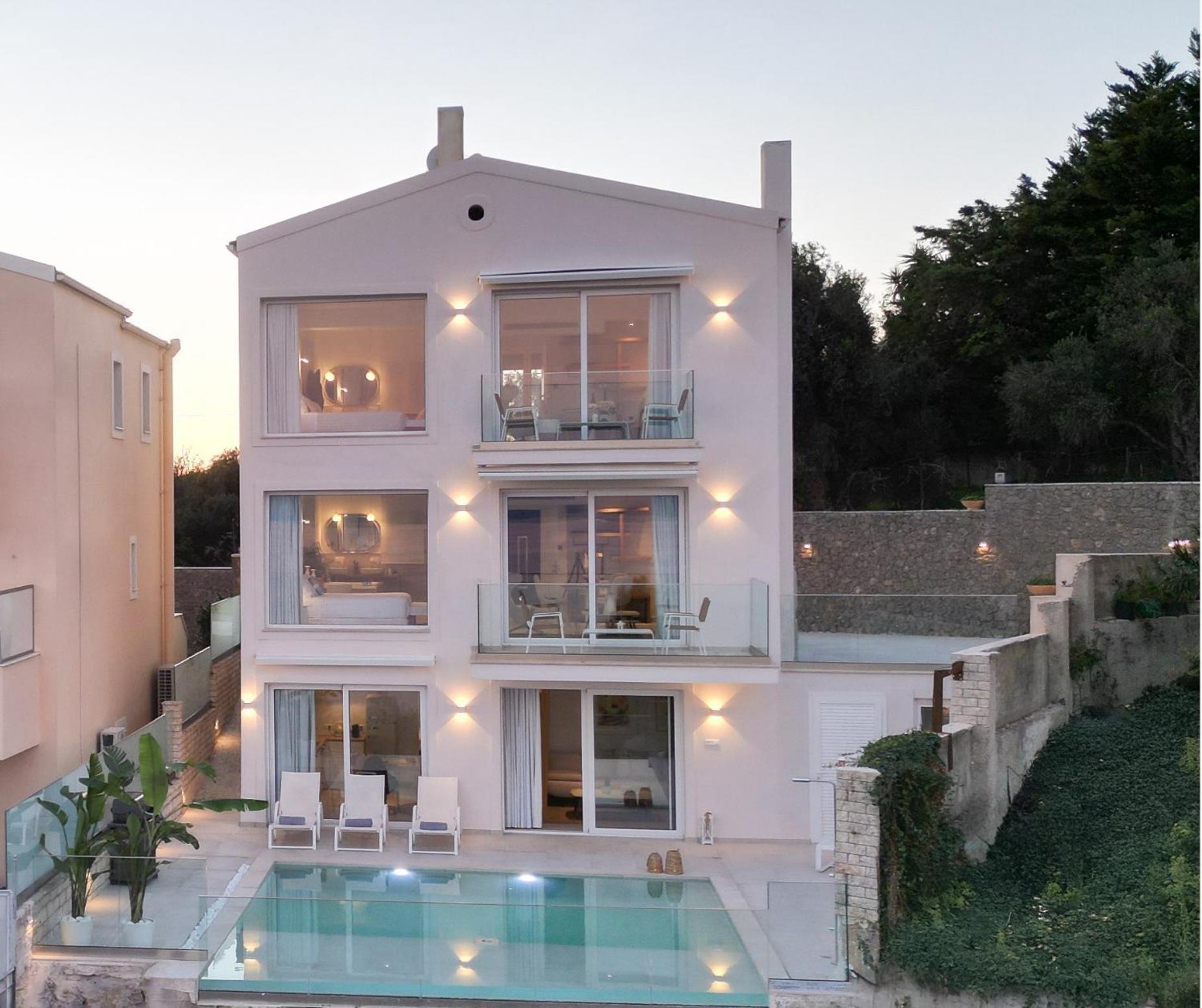 Achillion Luxury Corfu Villa Perama  Esterno foto