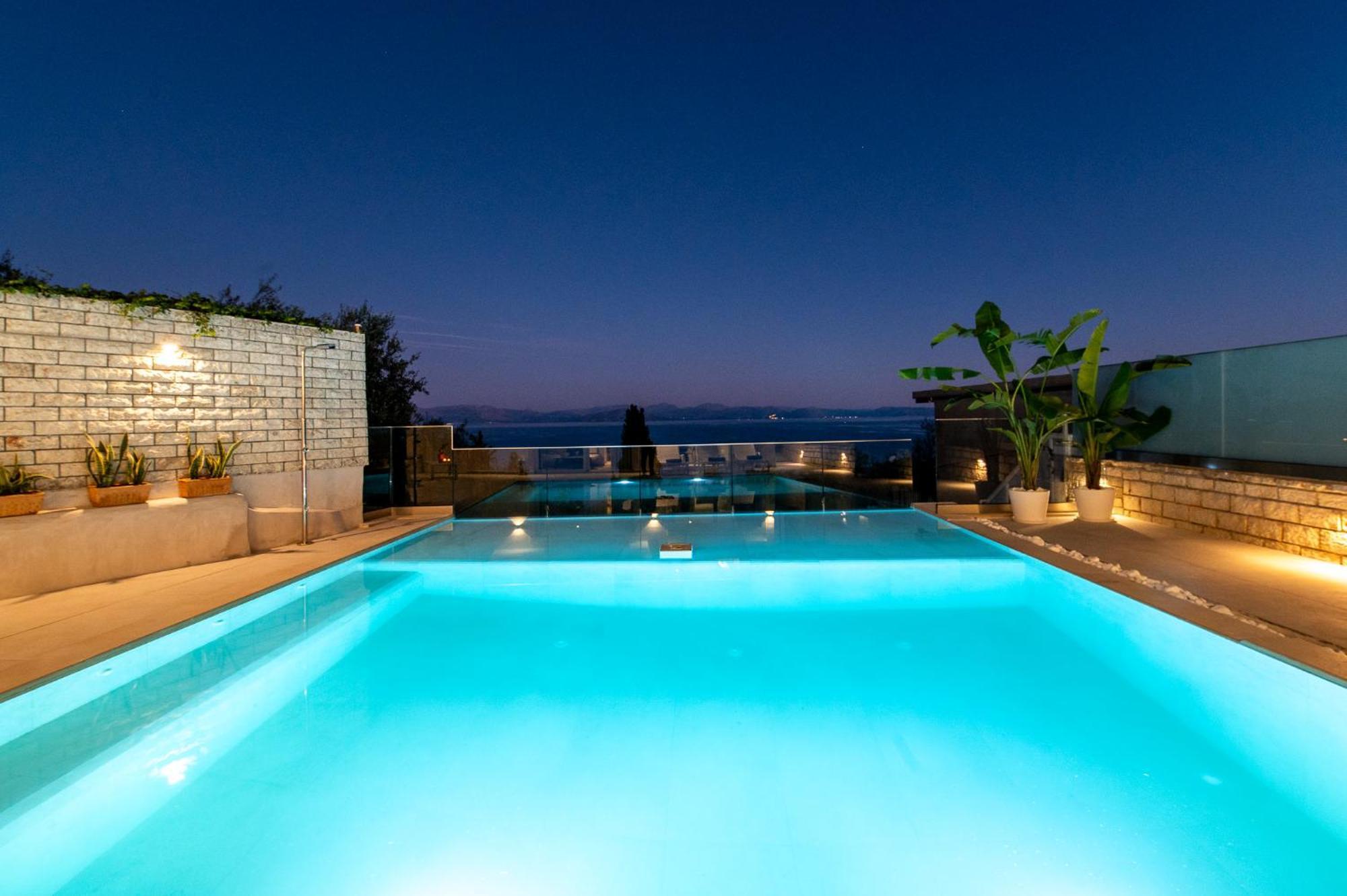 Achillion Luxury Corfu Villa Perama  Esterno foto