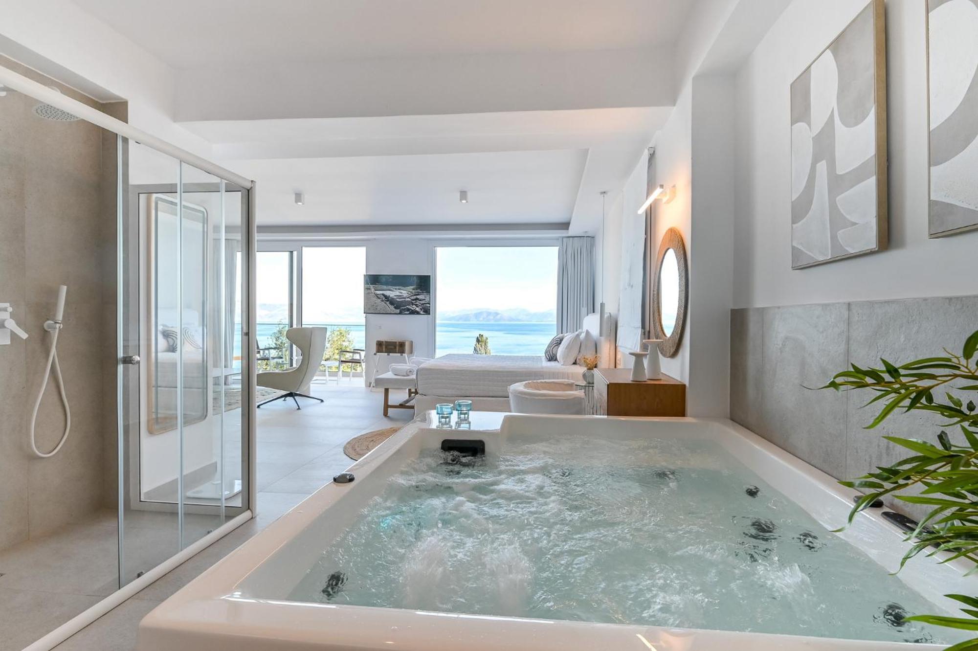 Achillion Luxury Corfu Villa Perama  Esterno foto